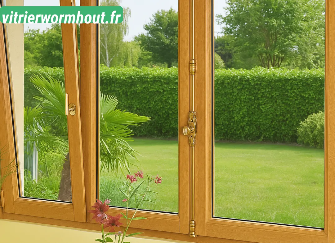 Installation de fenêtre en bois sur mesure Wormhout